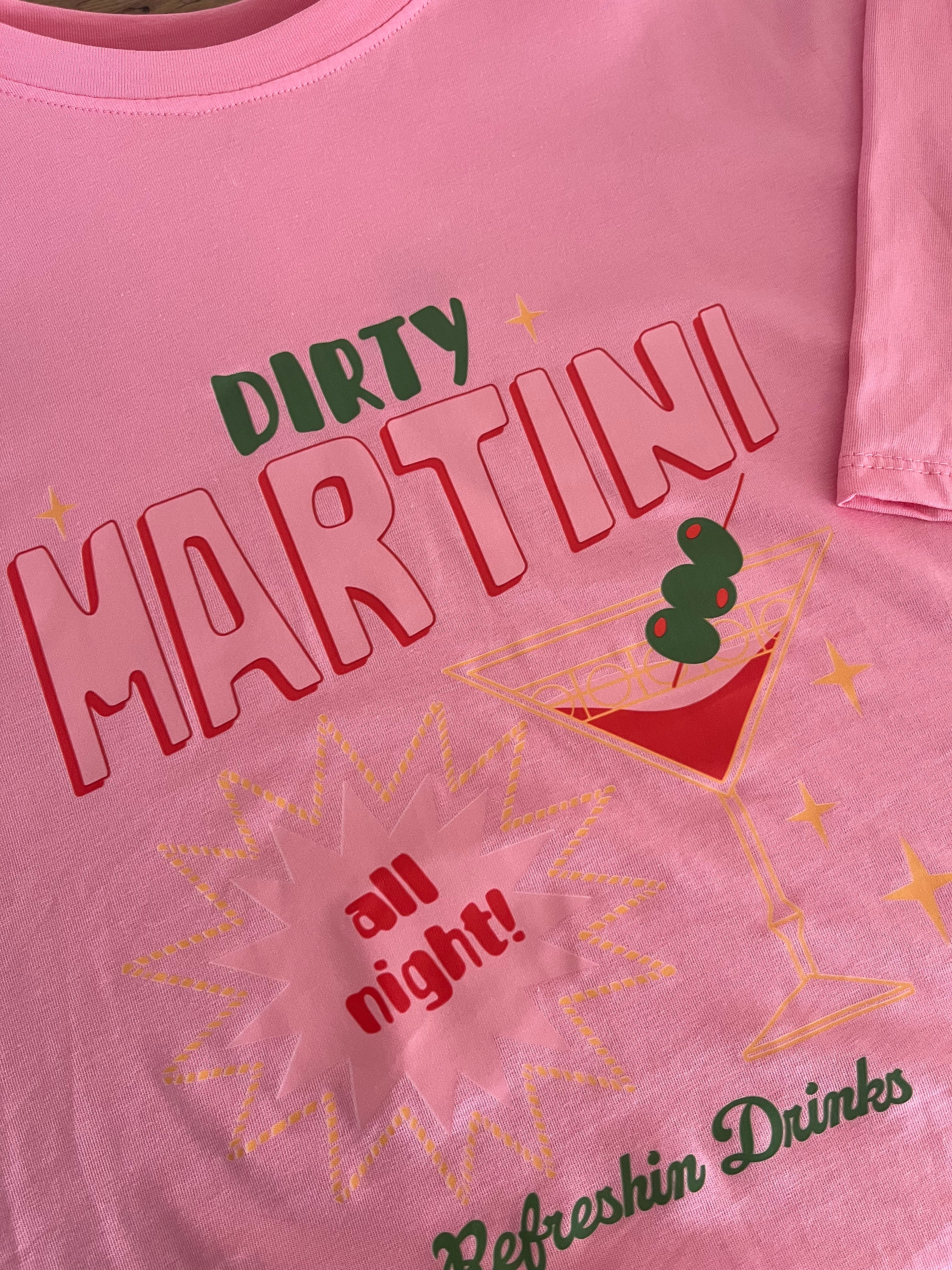 T-Shirt Martini Rose