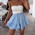 Short Jupe Azul